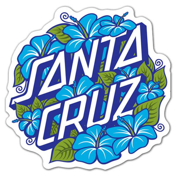 Car & Motorbike Stickers: Santa Cruz