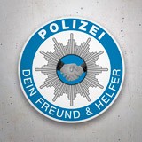 Car & Motorbike Stickers: Polizei Dein Freund & Helfer 3