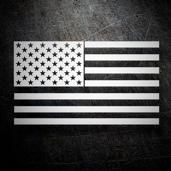 Car & Motorbike Stickers: United States Flag II