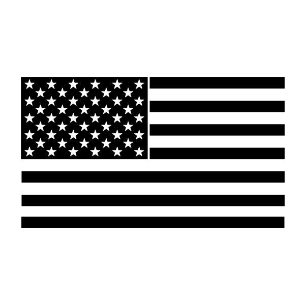 Car & Motorbike Stickers: United States Flag II