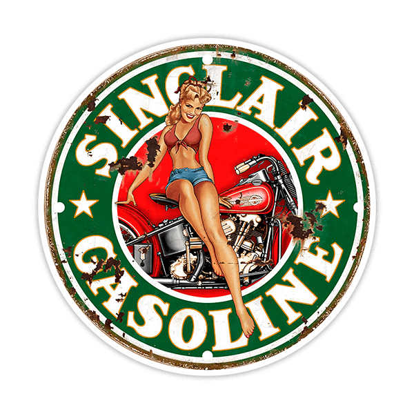 Car & Motorbike Stickers: Sinclair Gasoline 0