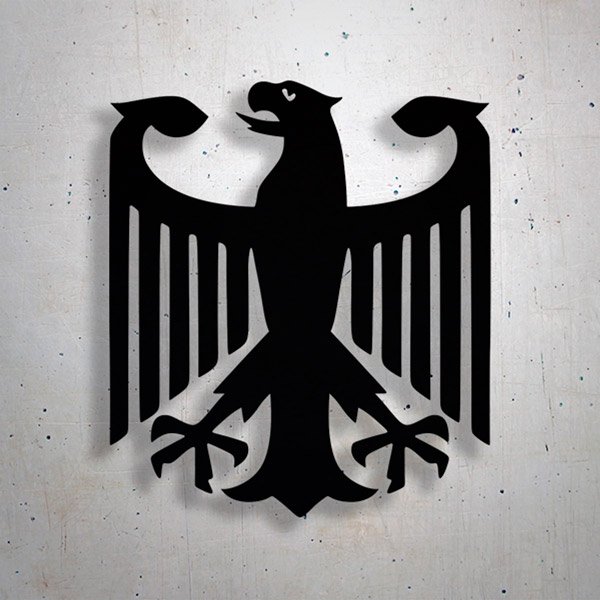 Car & Motorbike Stickers: German Eagle