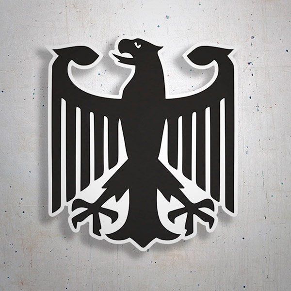 Car & Motorbike Stickers: Eagle of the German coat of arms