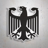 Car & Motorbike Stickers: Eagle of the German coat of arms 3