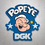 Car & Motorbike Stickers: Popeye DGK 3