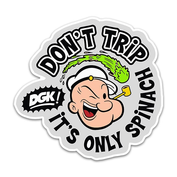 Car & Motorbike Stickers: Popeye Dont Trip