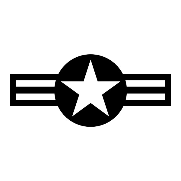 Car & Motorbike Stickers: Horizontal Star