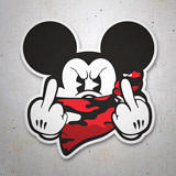 Car & Motorbike Stickers: Angry Mickey II 3