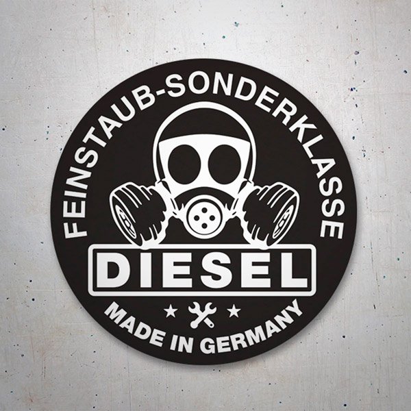 Car & Motorbike Stickers: Feinstaub-Sonderklasse