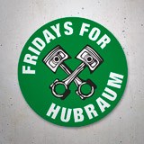 Car & Motorbike Stickers: Fridays for Hubraum 3