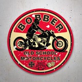 Car & Motorbike Stickers: Bobber Old School Motorcycles 3