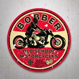 Car & Motorbike Stickers: Bobber Old School Motorcycles 3