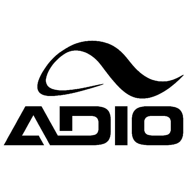 Car & Motorbike Stickers: Adio logo