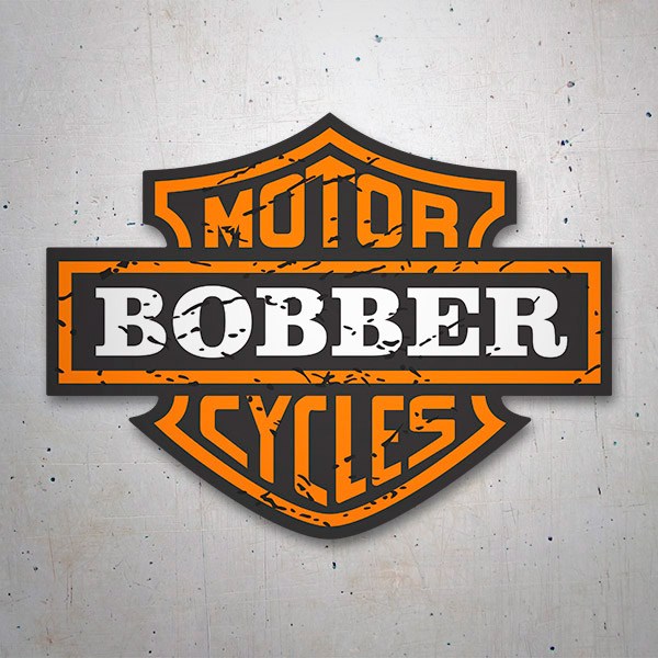 Car & Motorbike Stickers: Motor Bobber Cycles