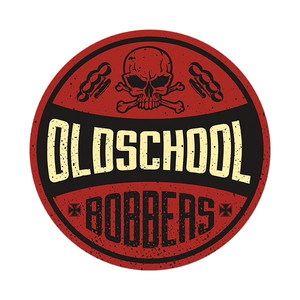 Car & Motorbike Stickers: Bobbers Old School