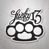 Car & Motorbike Stickers: Lucky 13 Bobber 3
