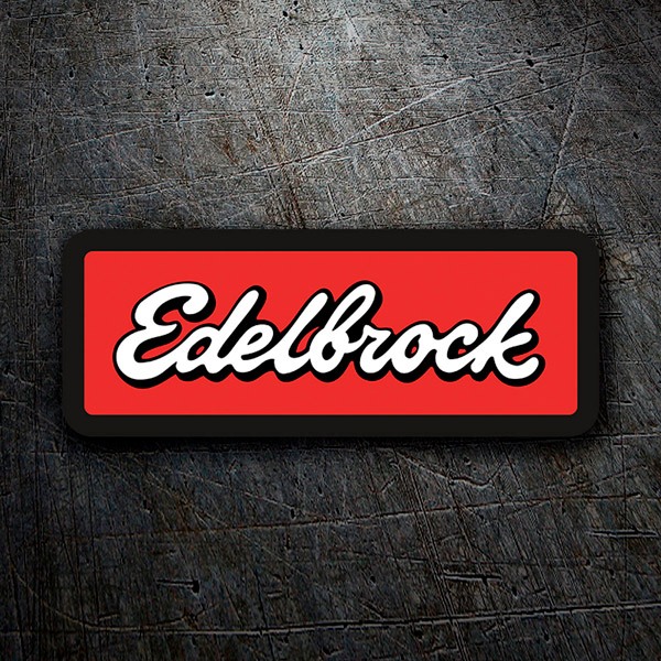 Car & Motorbike Stickers: Edelbrock