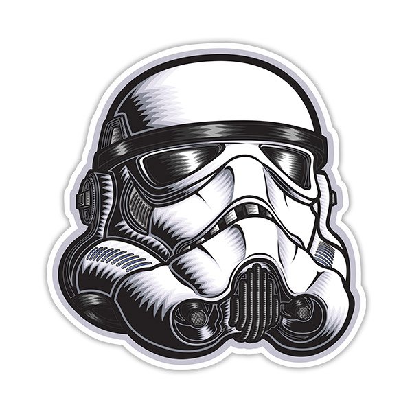 Stormtrooper deals helmet sticker