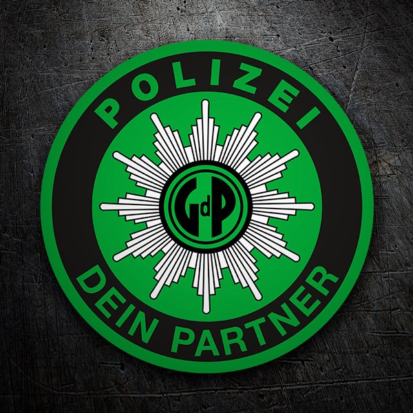 Car & Motorbike Stickers: Polizei dein Partner