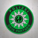 Car & Motorbike Stickers: Polizei dein Partner 3