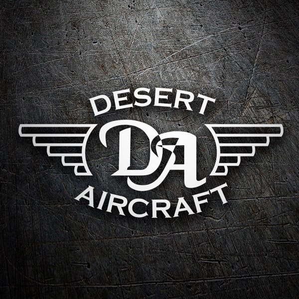 Car & Motorbike Stickers: Desert Aircraft