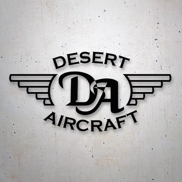 Car & Motorbike Stickers: Desert Aircraft