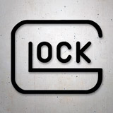 Car & Motorbike Stickers: G-Lock Weapons Brand 2