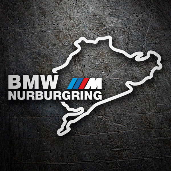 Car & Motorbike Stickers: BMW Nurburgring 1