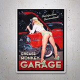 Car & Motorbike Stickers: Grease Monkey Garage 3