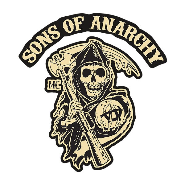 Car & Motorbike Stickers: Sons Of Anarchy
