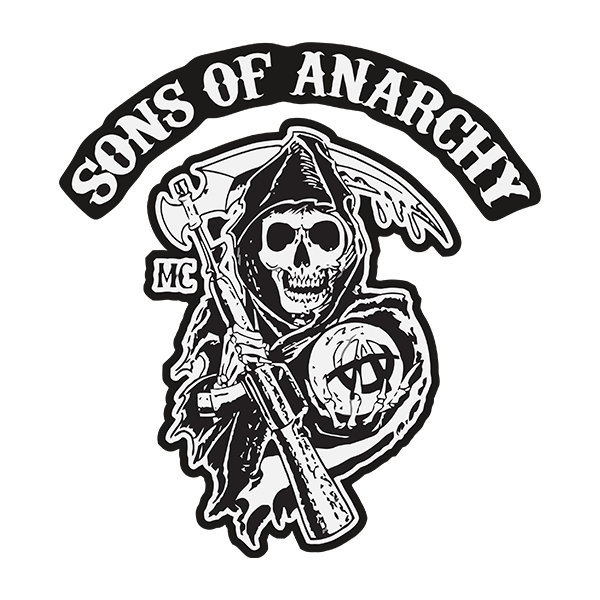 Car & Motorbike Stickers: Sons Of Anarchy II
