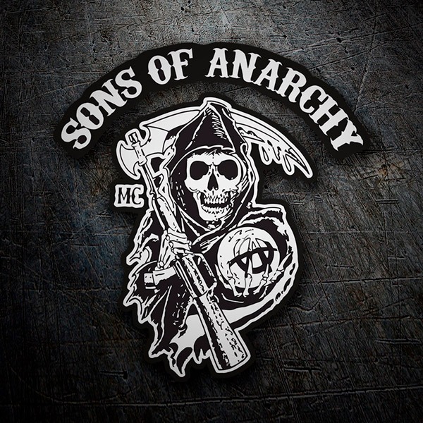 Car & Motorbike Stickers: Sons Of Anarchy II