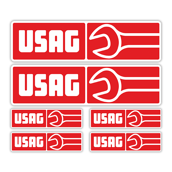 Car & Motorbike Stickers: USAG Tools Sticker Set