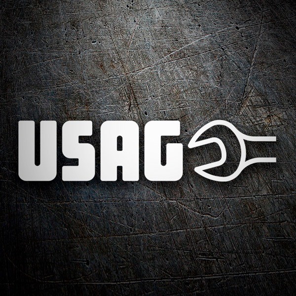 Car & Motorbike Stickers: Usag