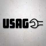 Car & Motorbike Stickers: Usag 2