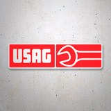 Car & Motorbike Stickers: Usag II 3