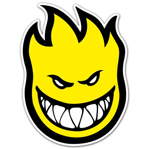 Car & Motorbike Stickers: Spitfire yellow