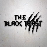 Car & Motorbike Stickers: The Black Beast 2