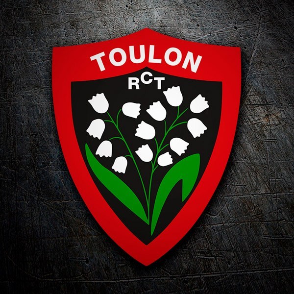 Car & Motorbike Stickers: Toulon RCT Rugby