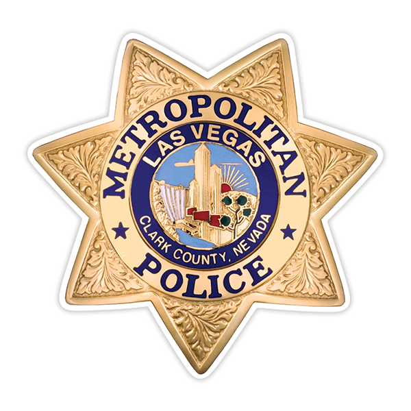 Car & Motorbike Stickers: Las Vegas Police 0