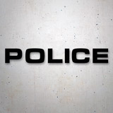 Car & Motorbike Stickers: Police 2