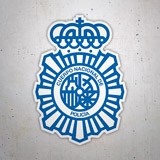 Car & Motorbike Stickers: National Police Force 3