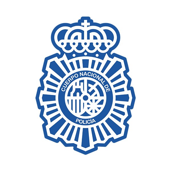 Car & Motorbike Stickers: National Police II