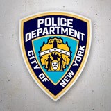 Car & Motorbike Stickers: Police Department New York 3