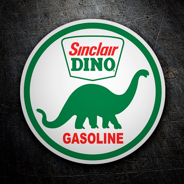 Car & Motorbike Stickers: Sanclair Dino Gasoline
