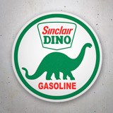 Car & Motorbike Stickers: Sanclair Dino Gasoline 3