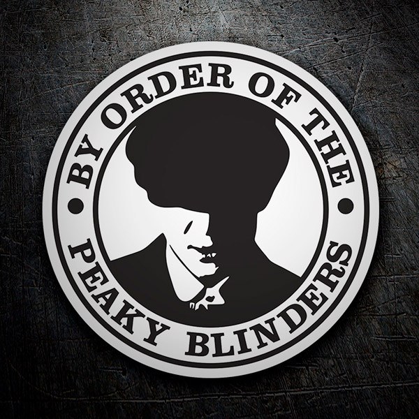 Car & Motorbike Stickers: Tommy Shelby, Peaky Blinders