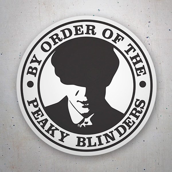 Car & Motorbike Stickers: Tommy Shelby, Peaky Blinders