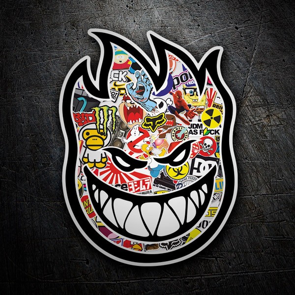 Sticker Spitfire 4 | MuralDecal.com