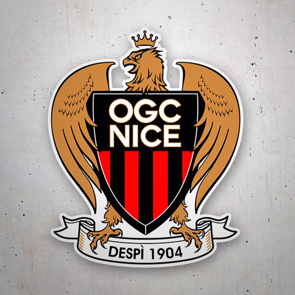 Car & Motorbike Stickers: OGC Nice